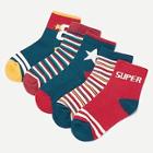 Shein Toddler Kids Striped Socks Set 5pairs