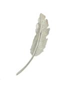 Shein Silver Leaf Shape Hair Clip