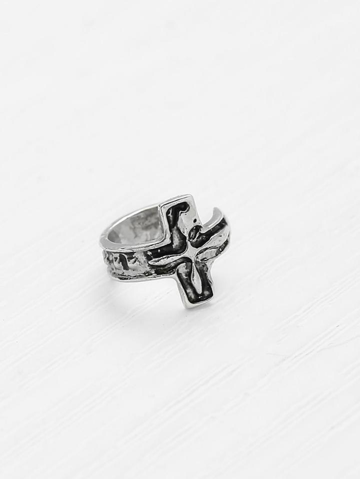 Shein Retro Cross Ear Cuff 1pcs
