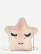 Shein Glossy Star Shap Gold Cute Chain Bag