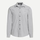 Shein Men Solid Buttoned Shirt