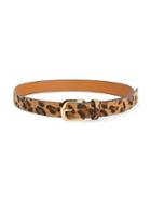 Shein Buckle Design Leopard Pu Belt