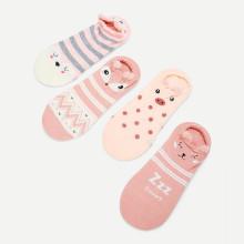 Shein Cartoon Socks 4pairs