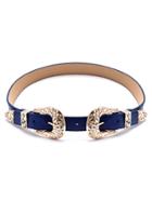 Shein Blue Double Buckle Belt