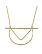 Shein Gold Long Pendant Necklace