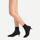 Shein Plain Kitten Heeled Ankle Boots