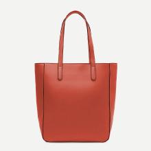 Shein Double Handle Pu Tote Bag