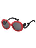 Shein Red Fashion Vocation Sunglasses