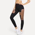 Shein Geo Cut Out Detail Leggings