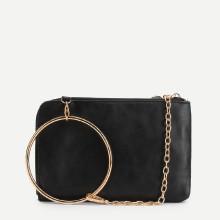 Shein Ring Linked Chain Clutch