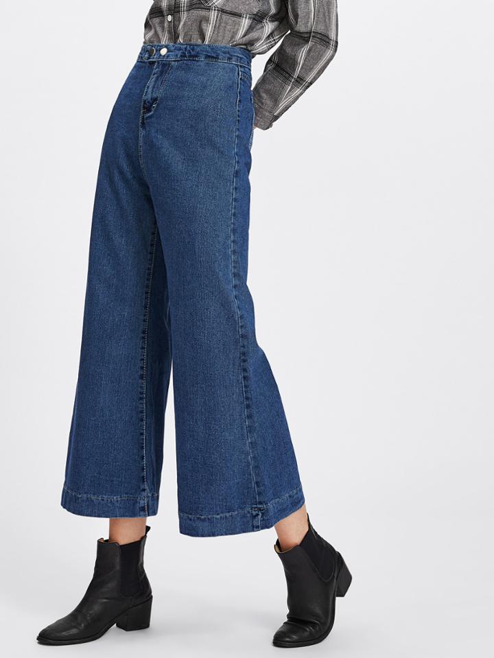 Shein Wide Leg Flare Jeans