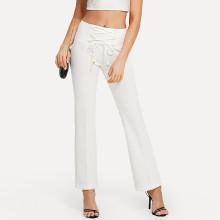 Shein Lace Up Front Pants