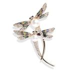 Shein Double Dragonfly Design Brooch