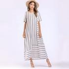Shein Striped Longline Dress