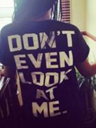 Shein Pairlook Do Not Even Look At Me T-shirt