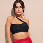Shein One Shoulder Bralette Top
