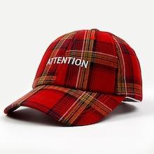 Shein Men Plaid Baseball Cap