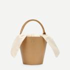 Shein Knot Design Pu Bucket Bag
