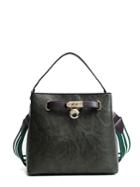 Shein Pu Shoulder Bag With Convertible Strap