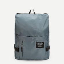 Shein Men Square Shaped Nylon Backpack