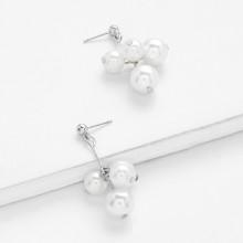 Shein Faux Pearl Decorated Drop Earrings