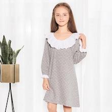 Shein Toddler Girls Ruffle Trim Polka Dot Dress