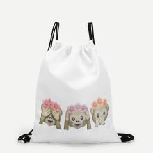 Shein Emoji Monkey Icons Backpacks Bag