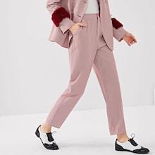 Shein Slant Pocket Houndstooth Pants