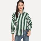 Shein Striped Print Drop Shoulder Shirt