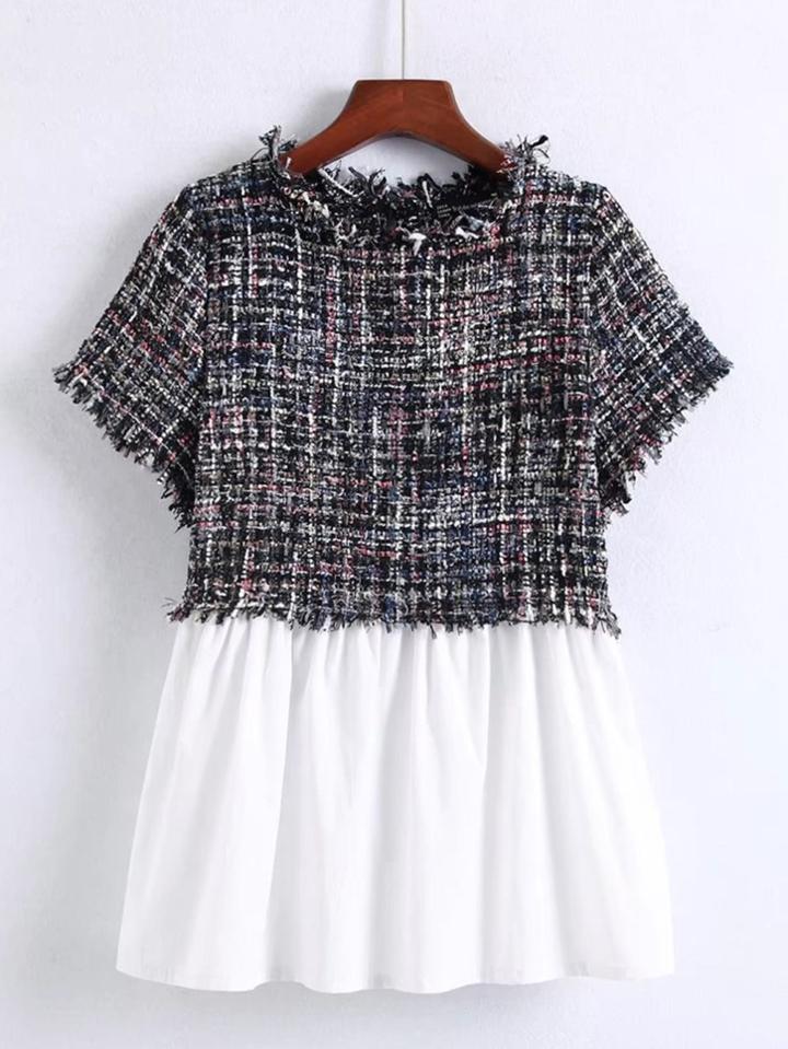 Shein 2 In 1 Babydoll Top