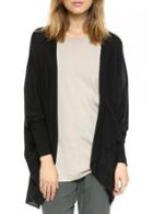 Rosewe Chic Solid Black Long Sleeve Cardigans For Autumn