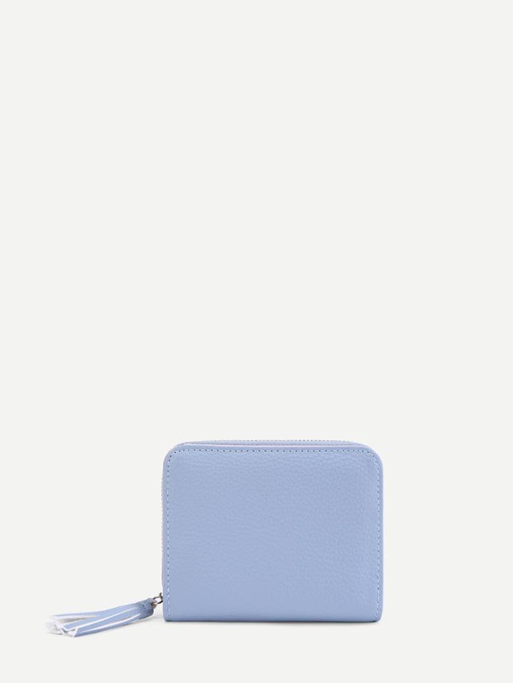 Shein Faux Leather Purse With Tassel