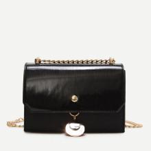 Shein Metal Coin Charm Decor Chain Bag