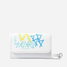 Shein Graffiti Print Flap Pu Bag
