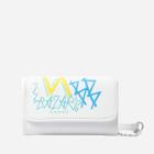 Shein Graffiti Print Flap Pu Bag