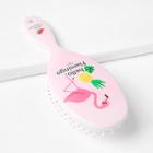 Shein Flamingo Print Hair Comb