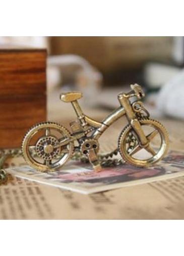 Rosewe Unique Bicycle Pattern Metal Chain Necklace For Sweater