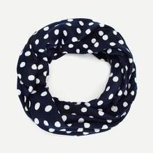 Shein Girls Dot Pattern Infinity Scarf