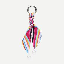 Shein Striped Scarf Design Bag Accessory
