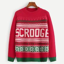 Shein Plus Ugly Christmas Sweater