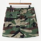 Shein Pocket Detail Camo Print Skirt