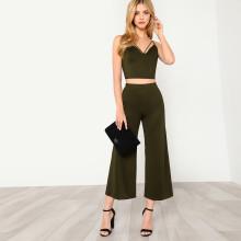 Shein Strappy Neck Cami Top & Pants Co-ord