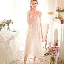 Shein Flower Applique Mesh Night Dress