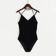 Shein Choker Neck Cami Bodysuit