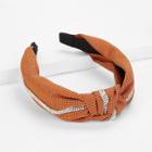 Shein Knot Design Headband With Rhinestone