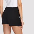 Shein Pocket Side Solid Shorts