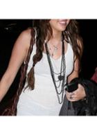 Rosewe Multi Layers Coin And Key Pendant Necklace