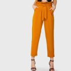 Shein Boxed Pleated Waist Tapered Leg Pants
