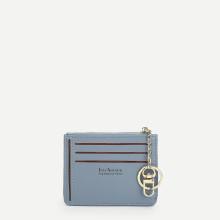 Shein Zipper Design Pu Wallet