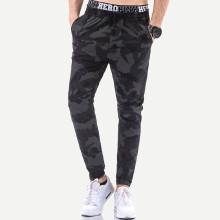 Shein Men Camo Print Drawstring Waist Pants
